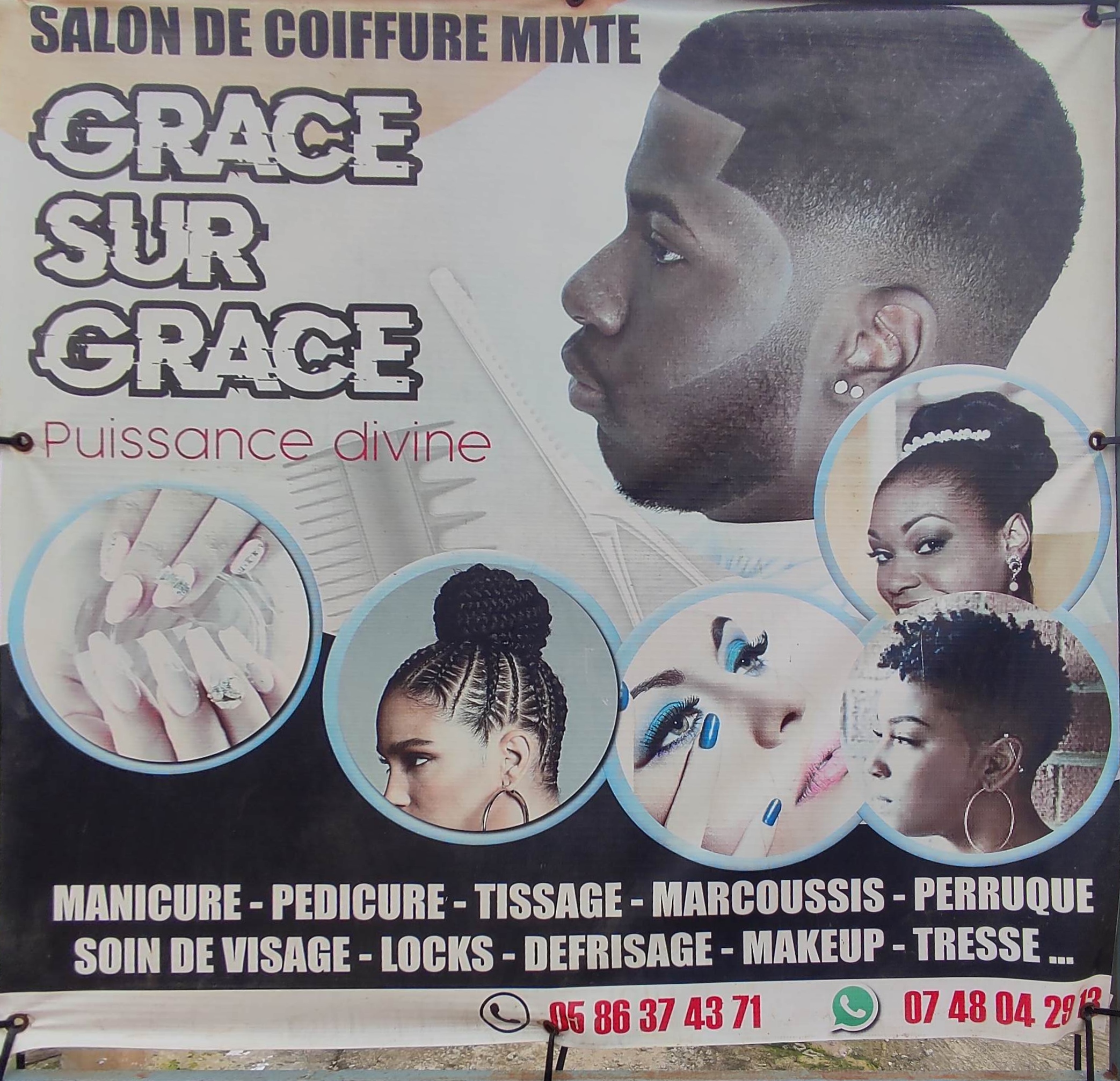 Salon de coiffure mixte – Grâce sur Grâce