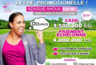 Offres promotionnelle