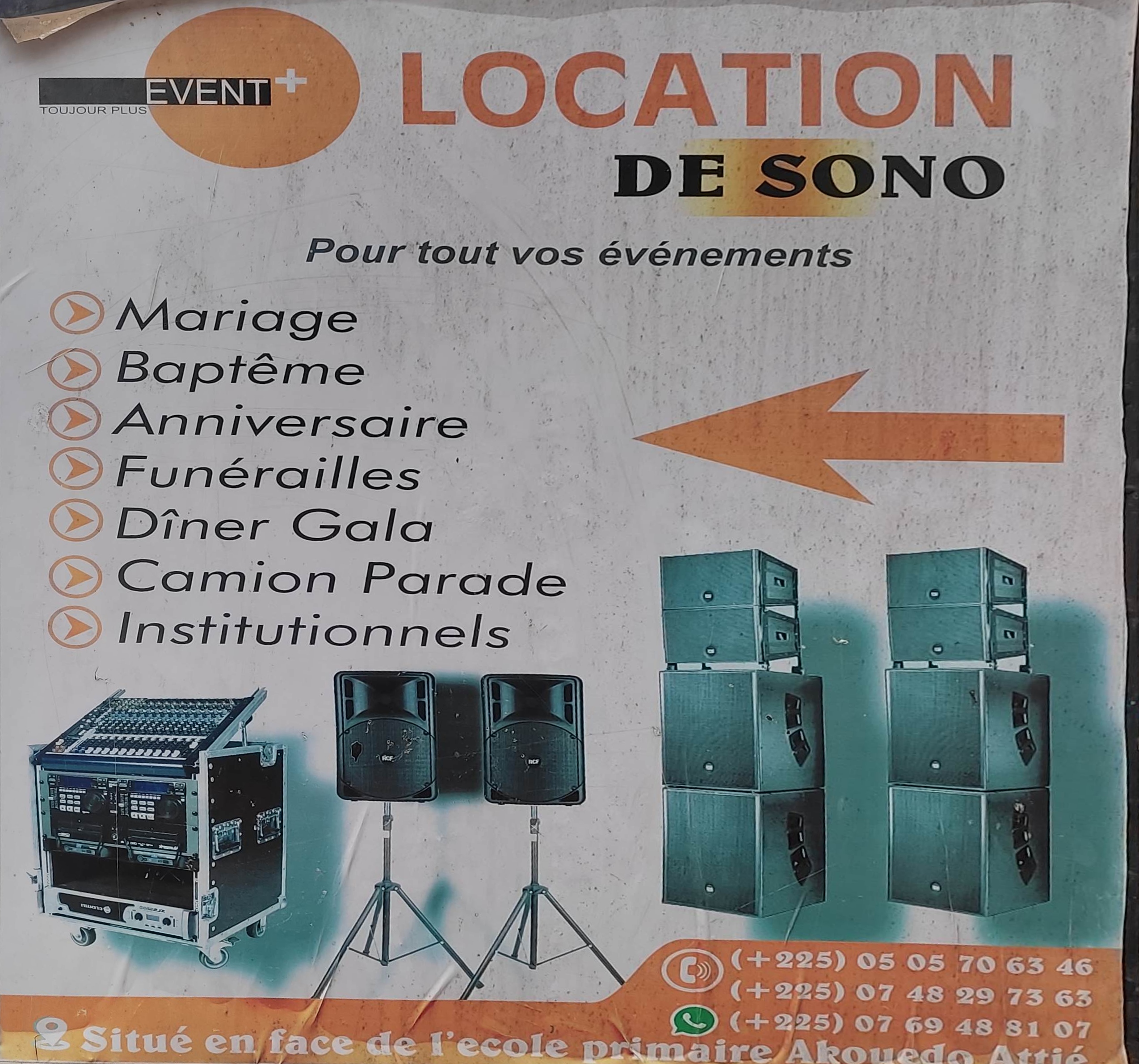 Évent+  – Location de Sono pour tous vos événements