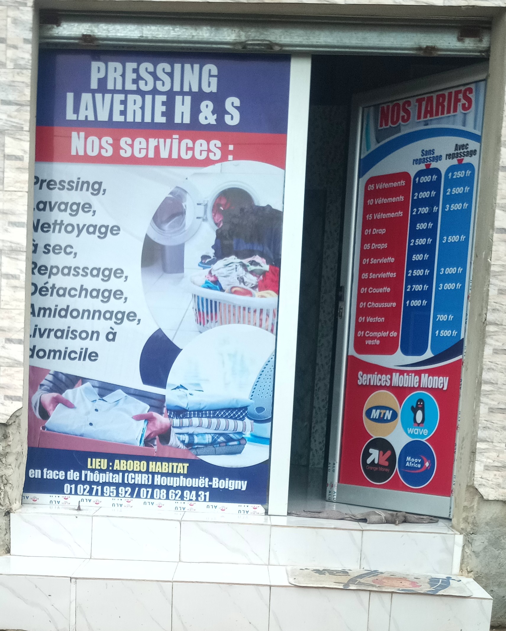 PRESSING LAVERIE H & S