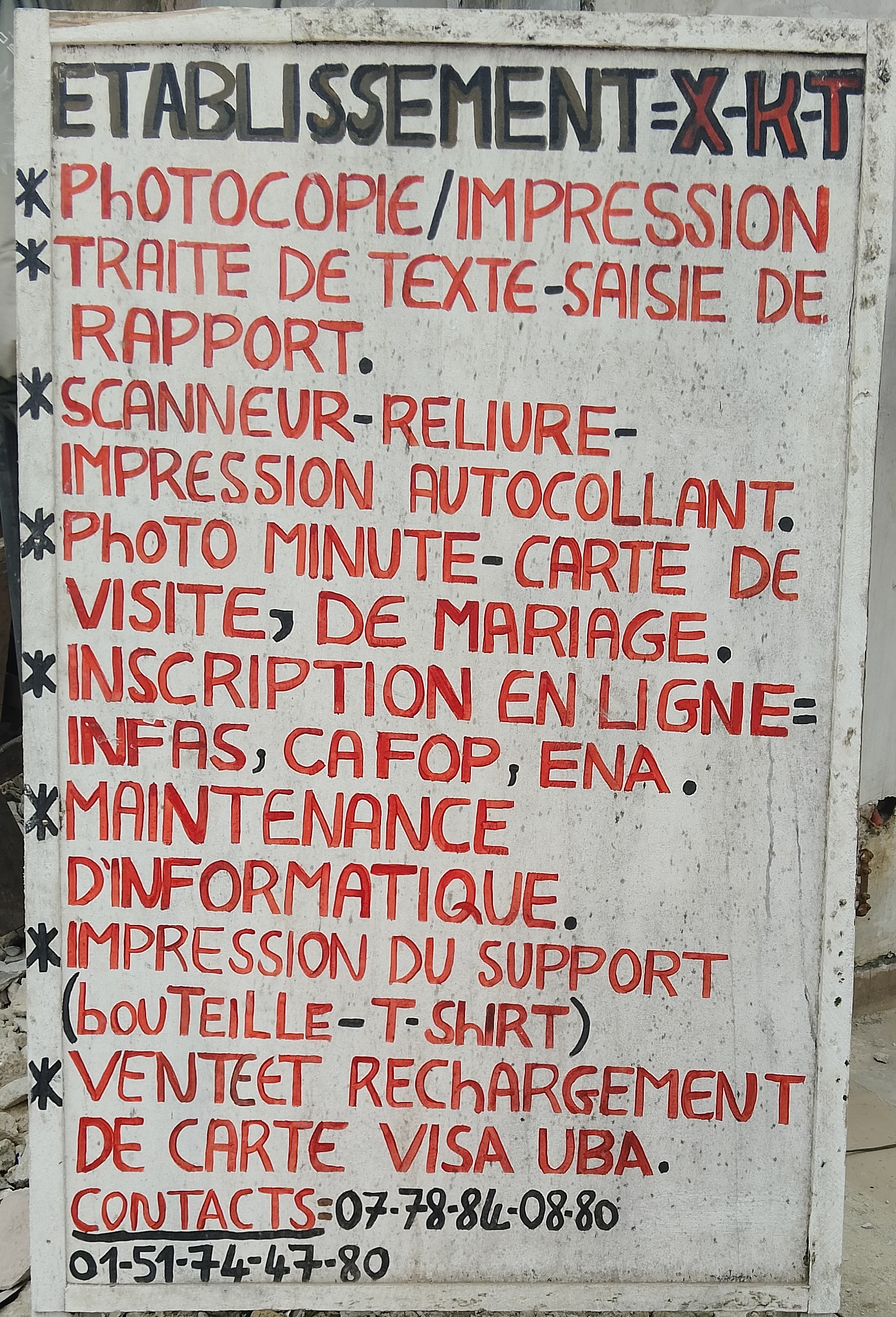 ETABLISSEMENT-X-KT