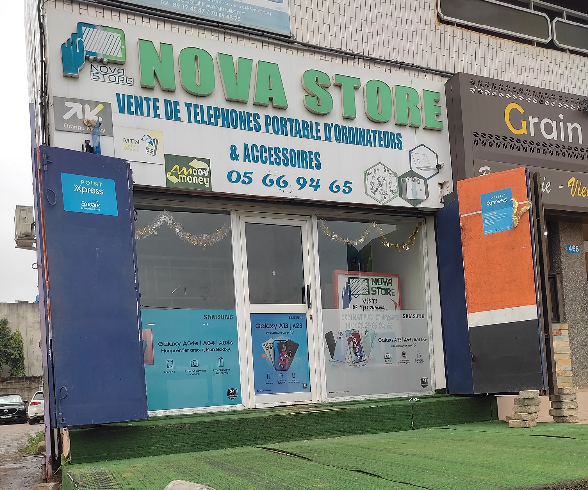 Nova Store – Vente de téléphones