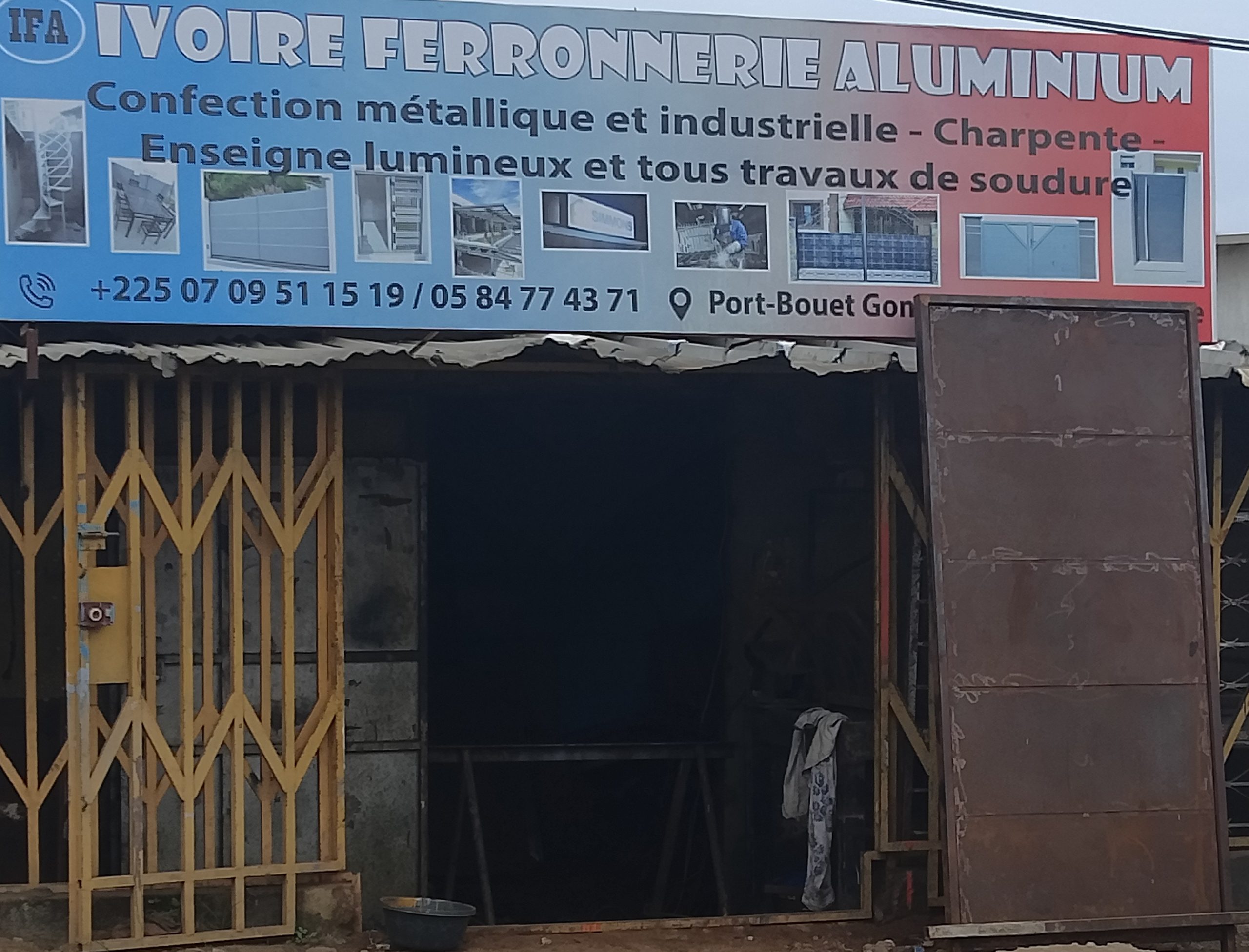 IVOIRE FERRONNERIE ALUMINIUM