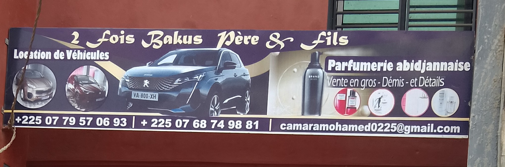 2 fois Bakus  Père  & Fils
