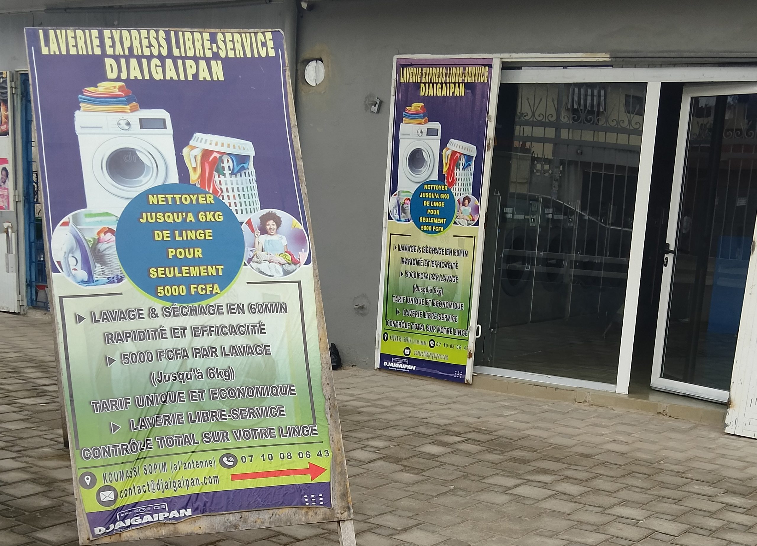 LAVERIE EXPRESS LIBRE-SERVICE DJAIGAIPAN