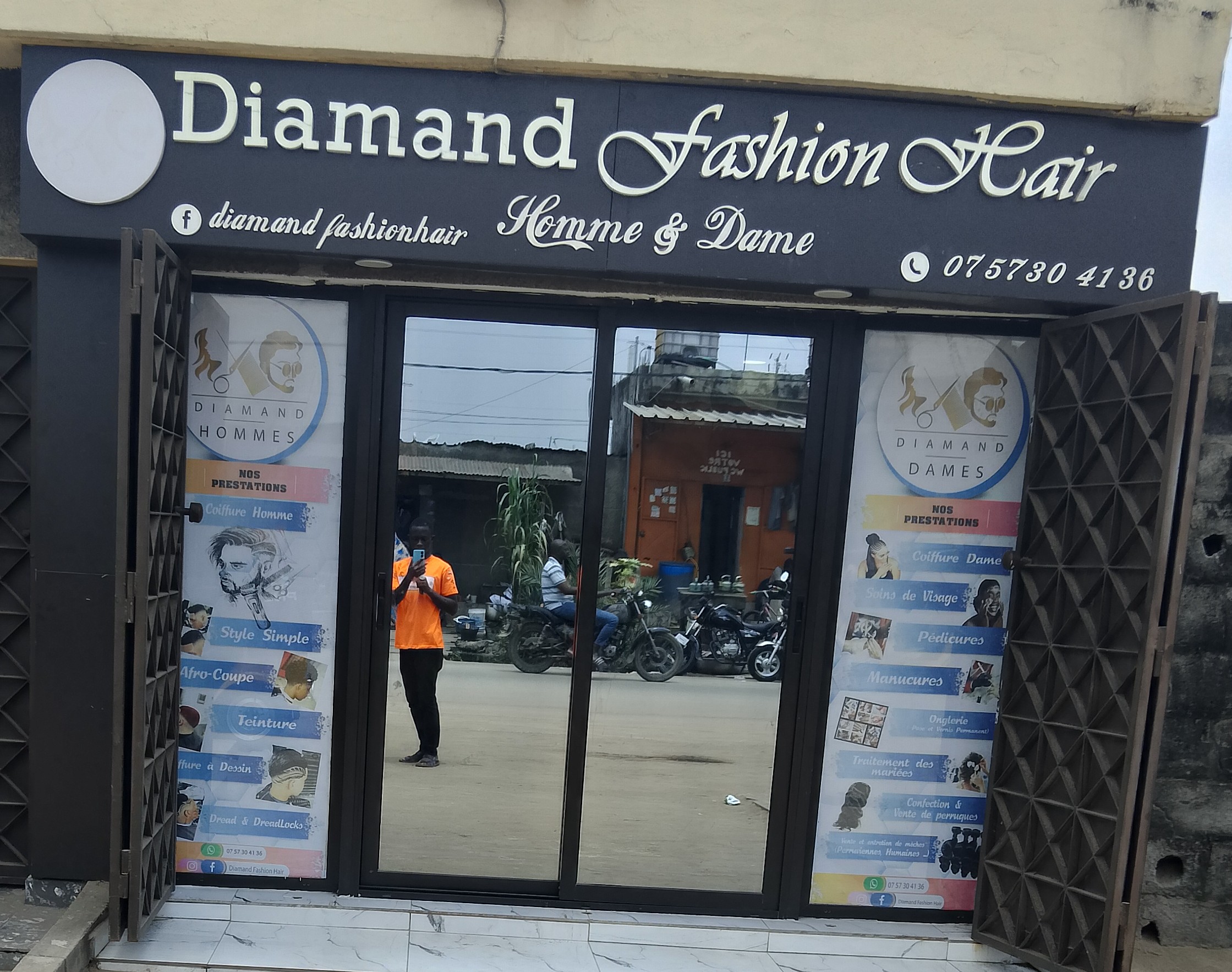 Diamand fashion Hair