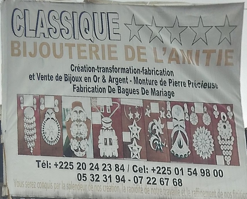 CLASSIQUE BIJOUTERIE DE L'ANITIE