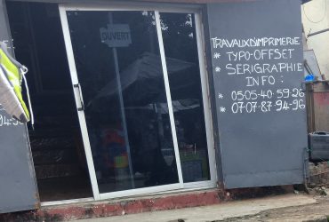 TRAVAUX D'IMPRIMERIE
