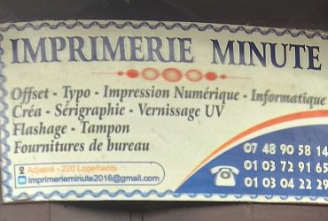 IMPRIMERIE MINUTE