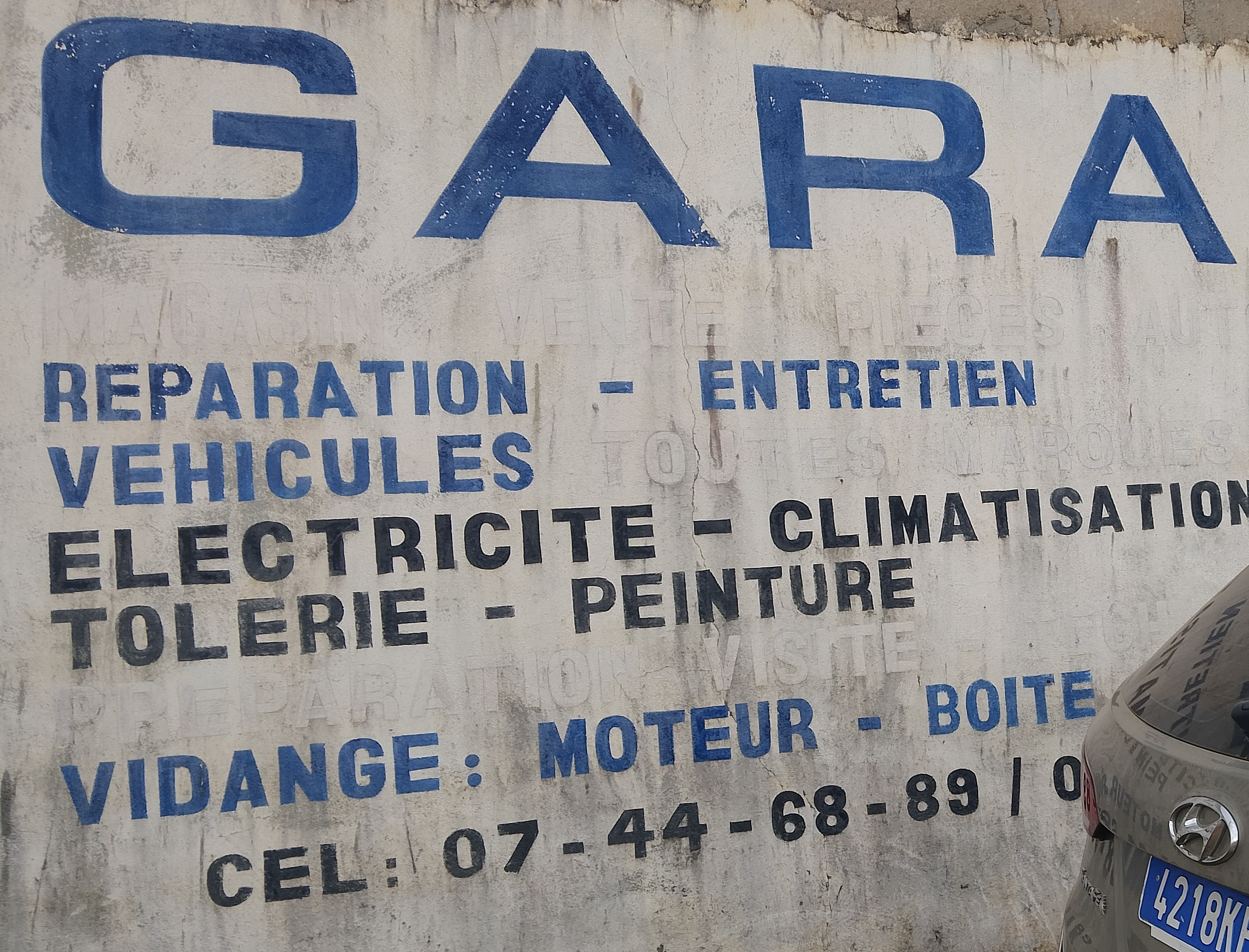 Garage automobile