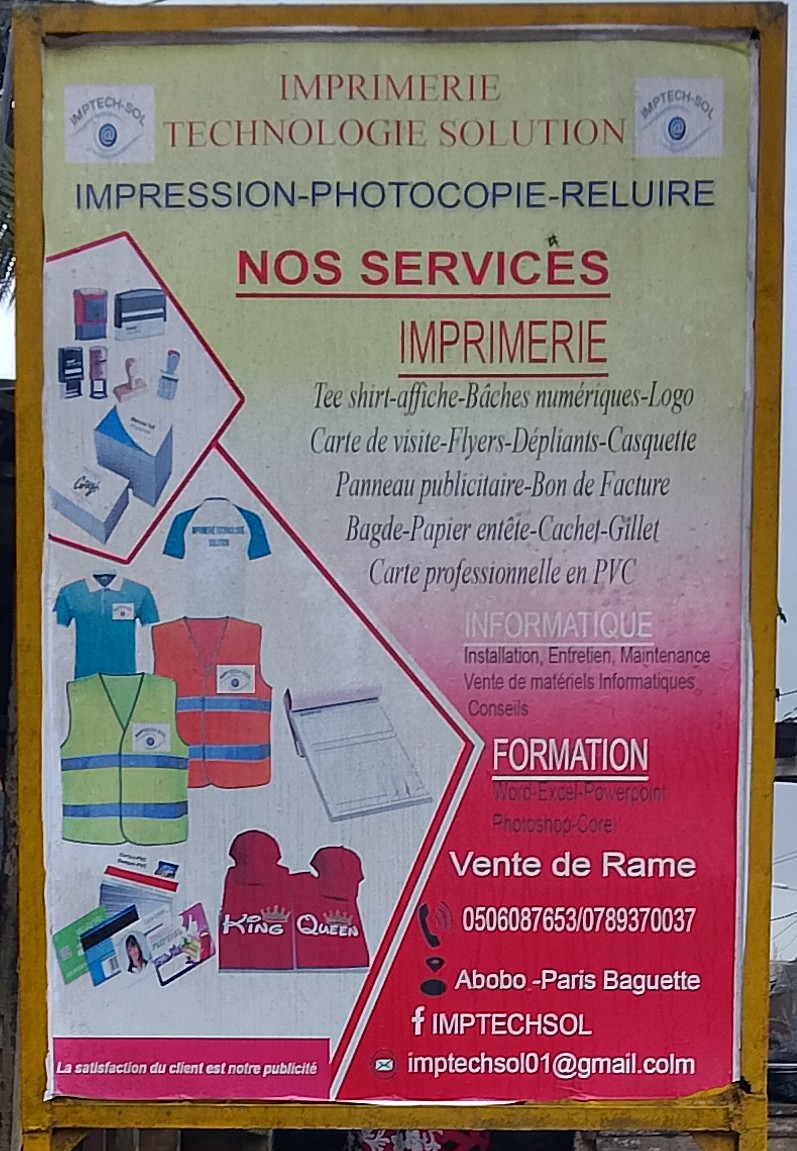 IMPRIMERIE TECHNOLOGIE SOLUTION