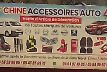 Vente des pièces de voiture