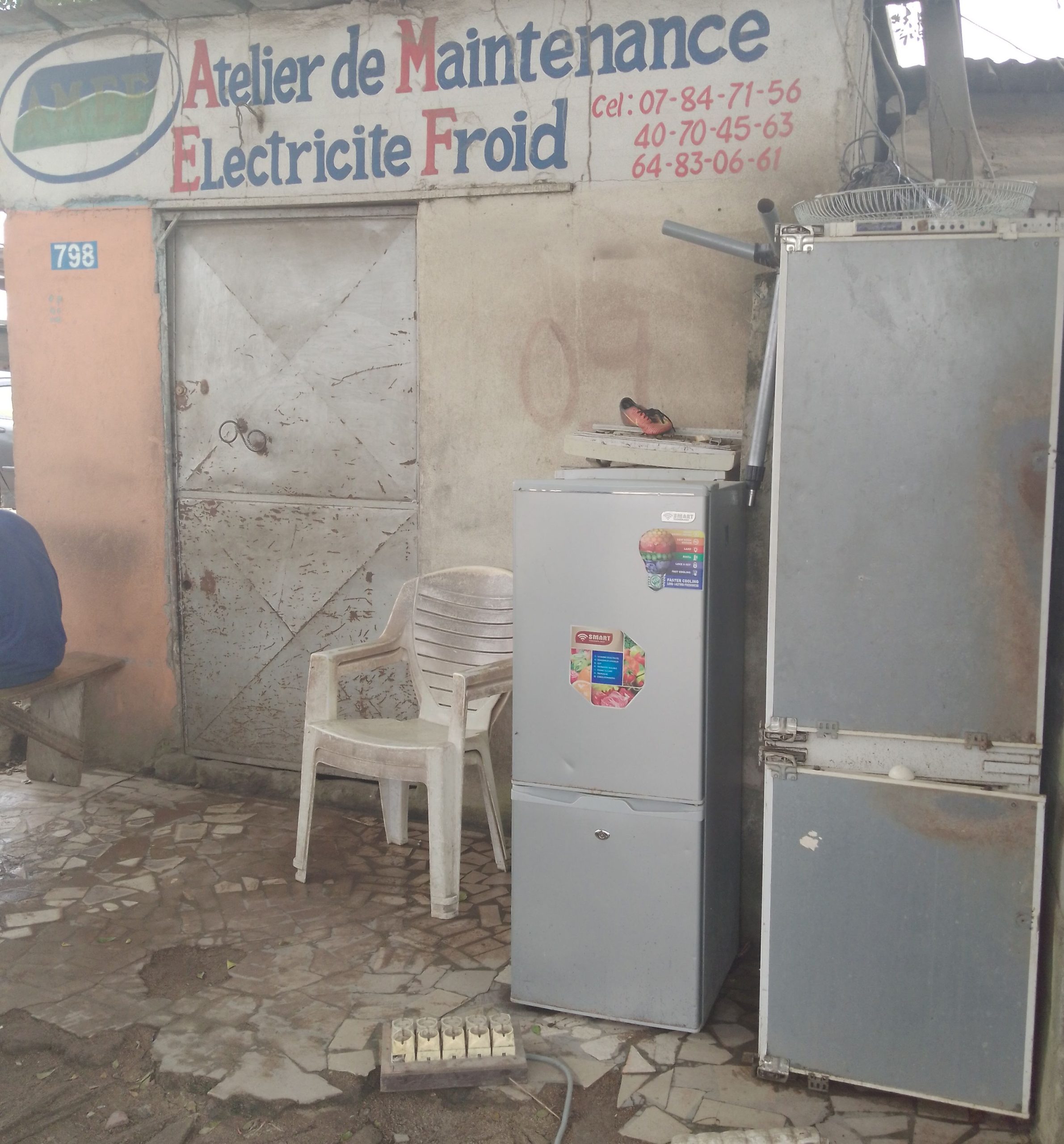 Atelier de maintenance électricité et froid