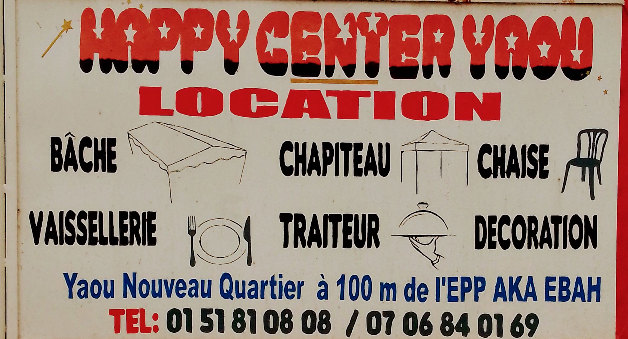 Happy centre location
