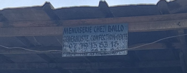 MENUISERIE CHEZ BALLO