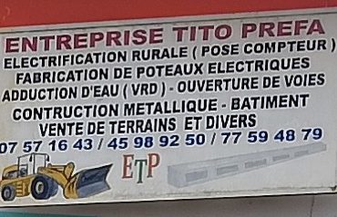 ENTREPRISE TITO PREFA