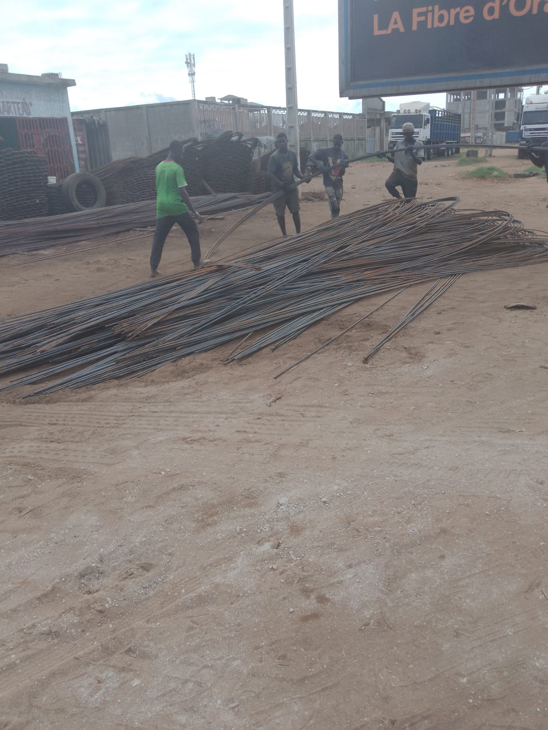 Diaby et Sidibé ferraillage