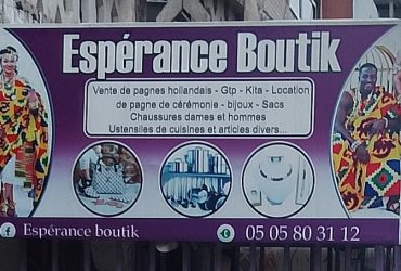 Espérance Boutik