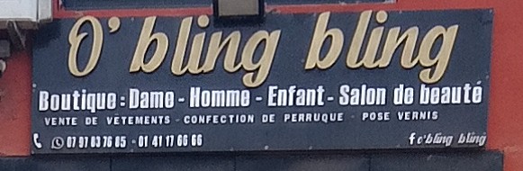 O'bling bling