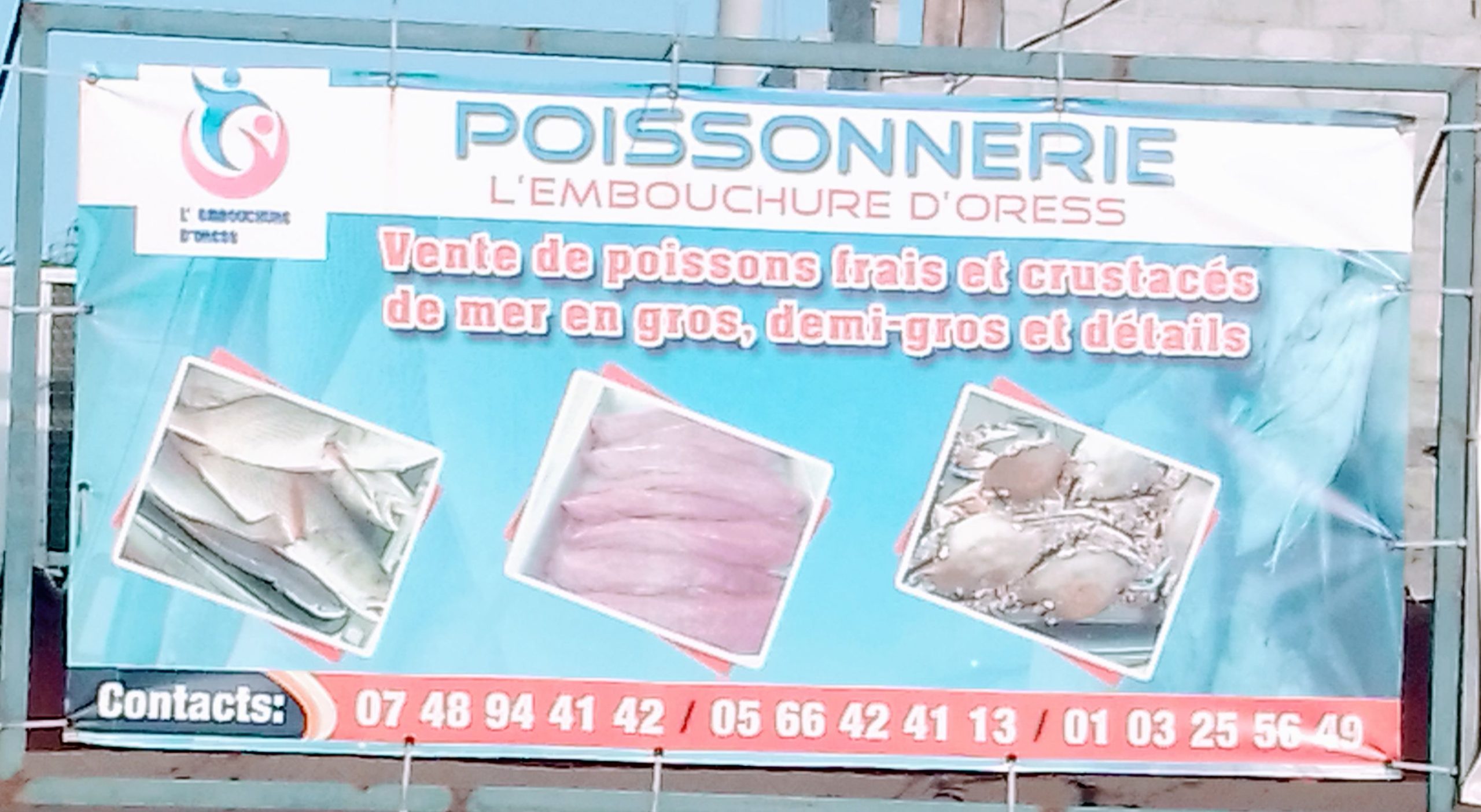 Poissonnerie embouchure d'Oress