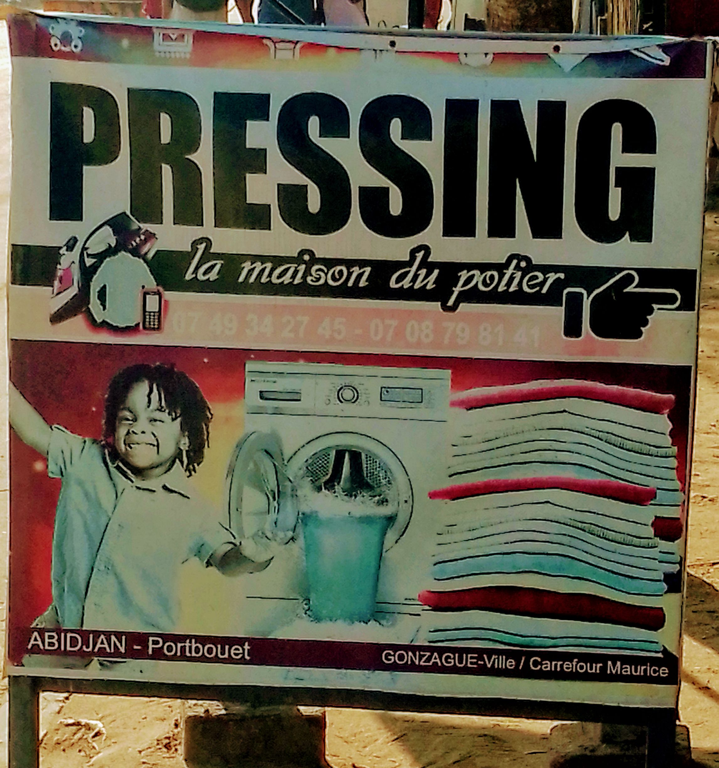 La maison du potier pressing