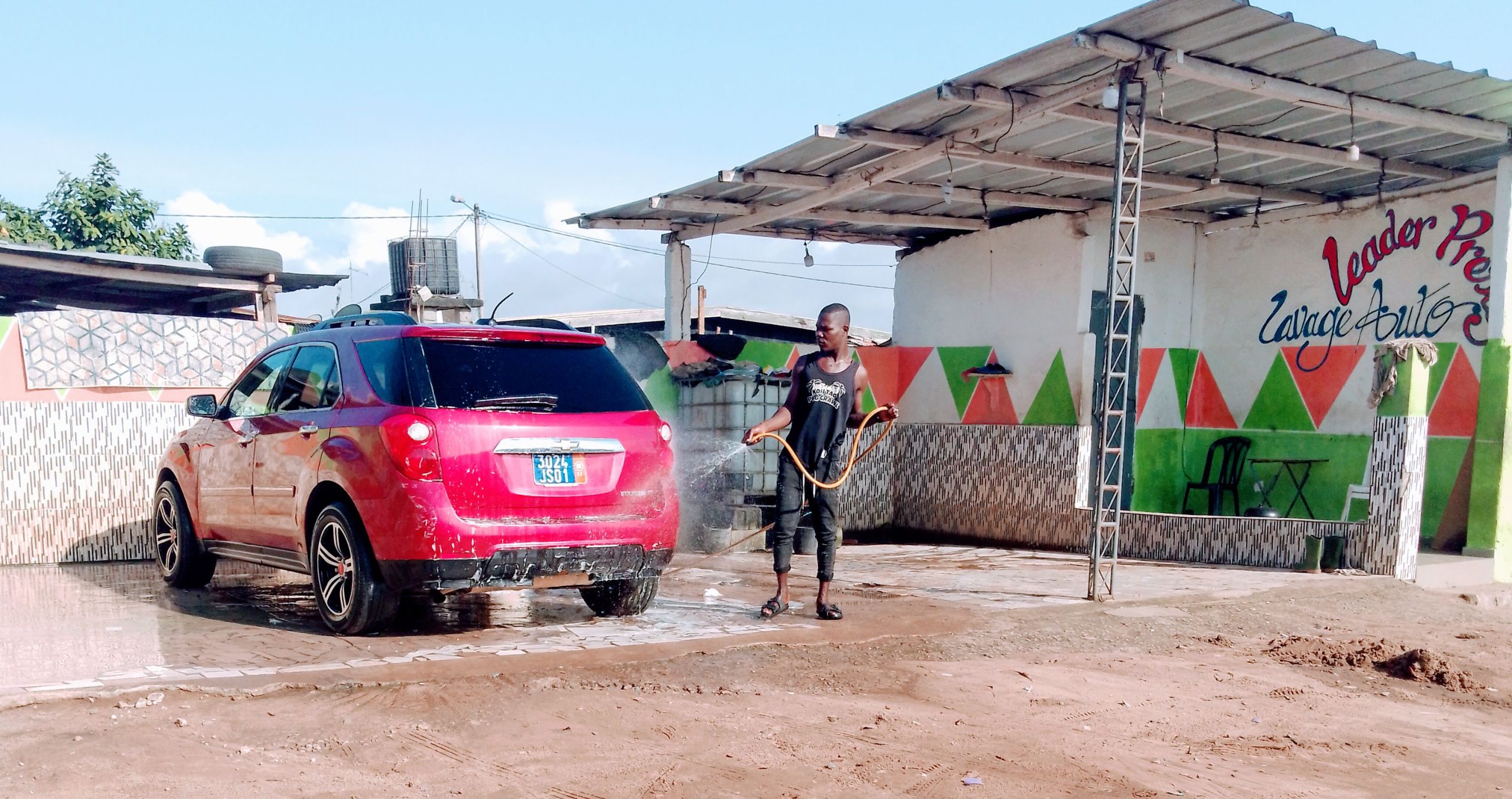 Tropical lavage auto