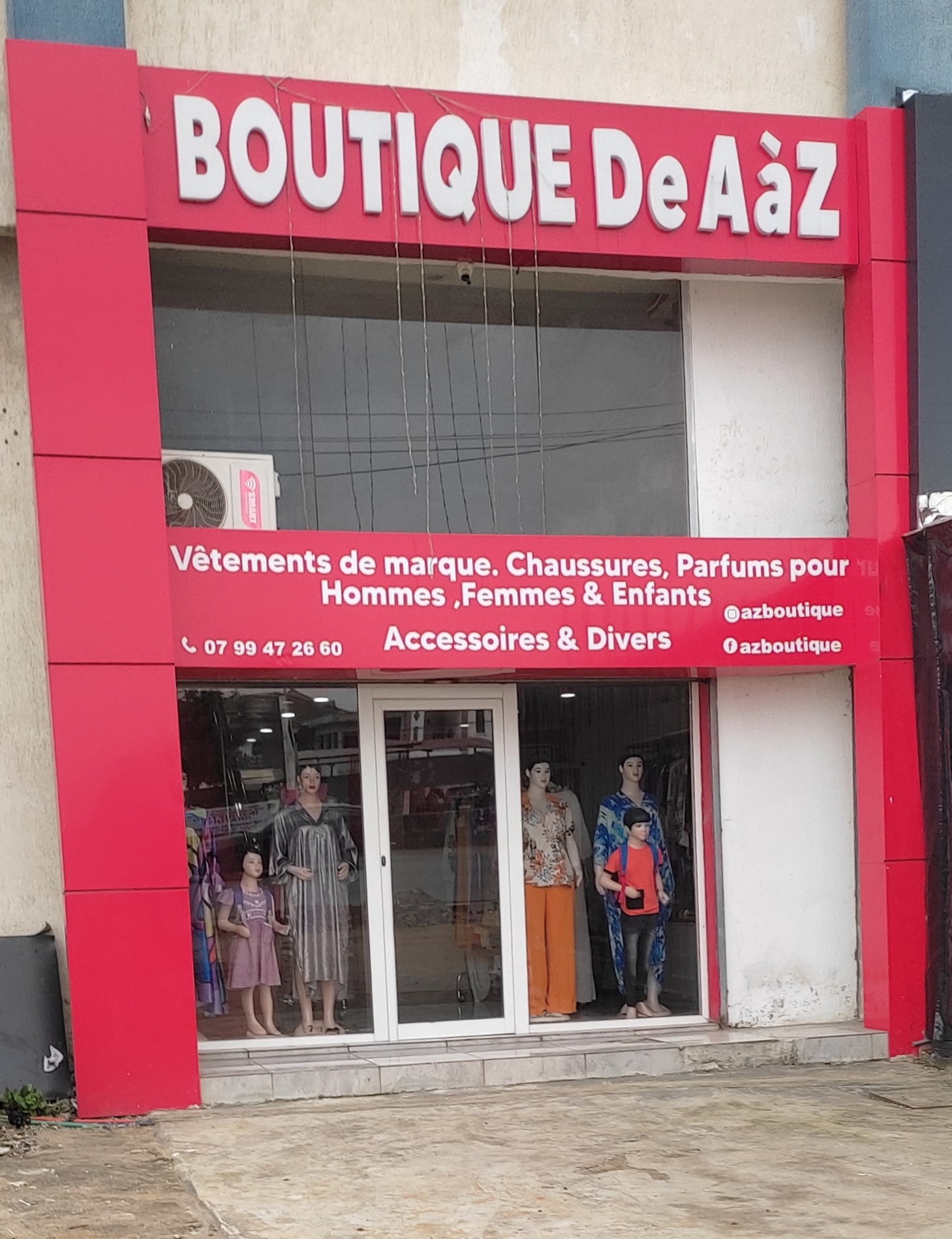 Boutique de A à Z