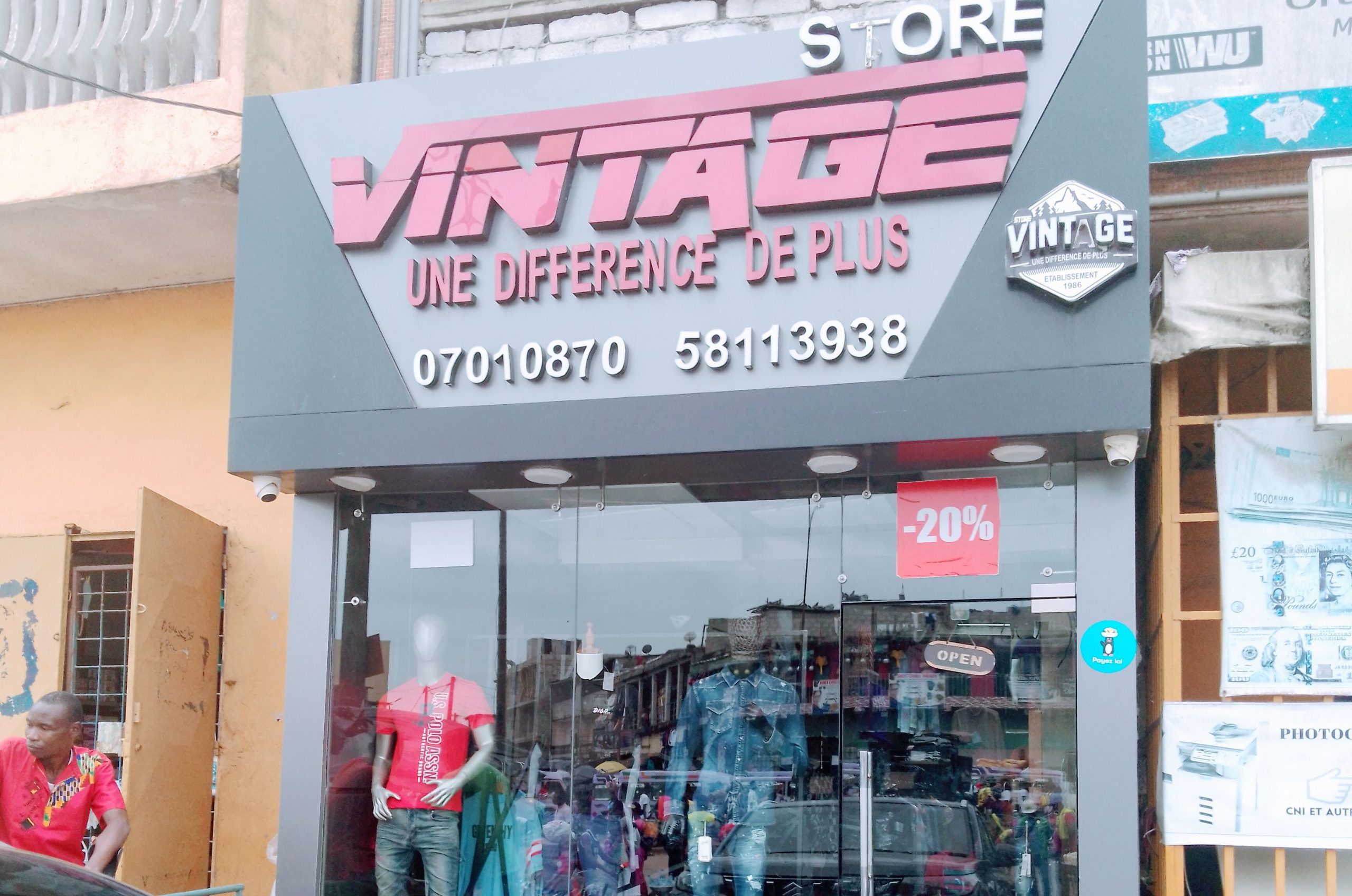 Vintage store