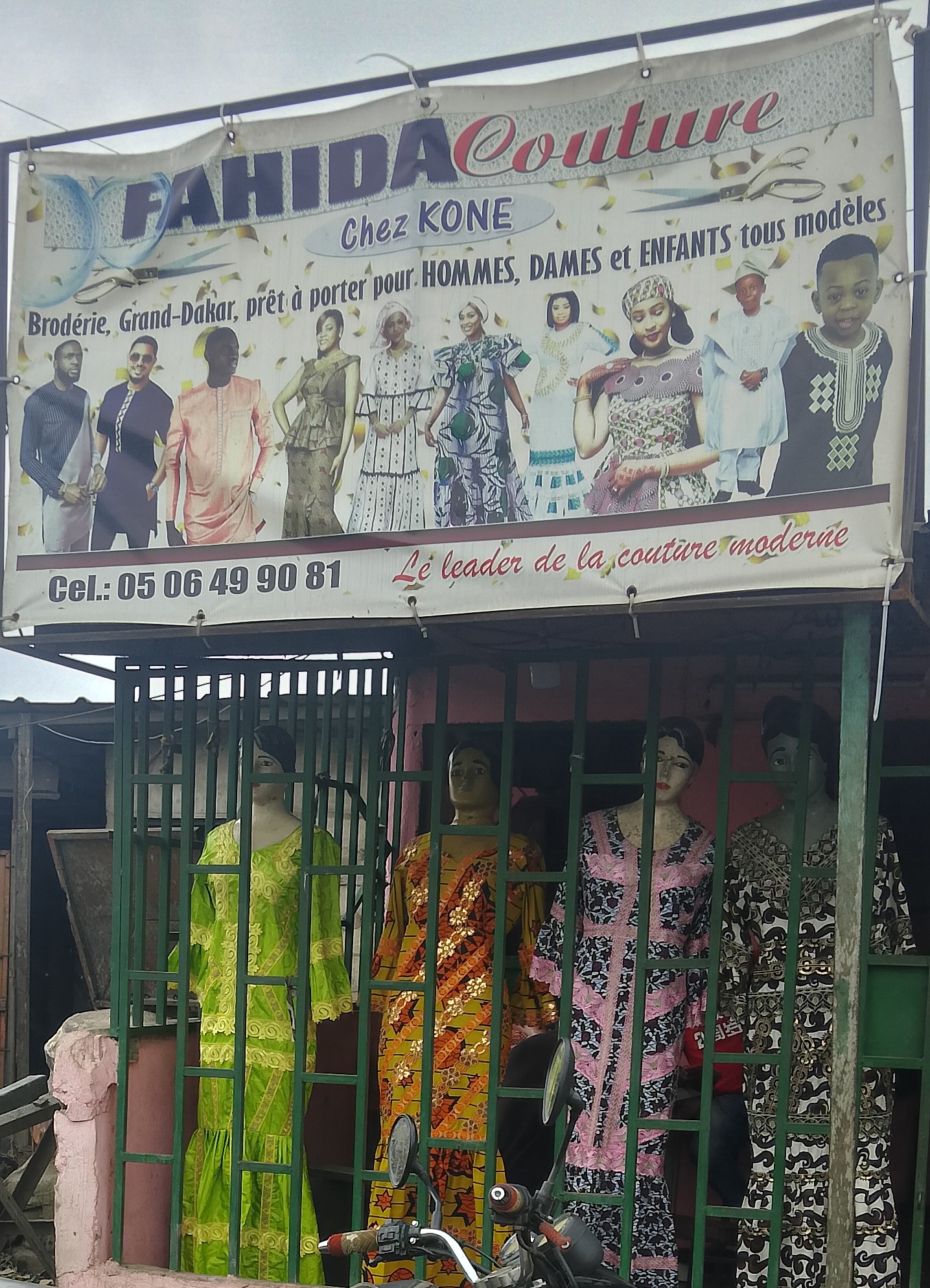 FAHIDA Couture Chez KONE