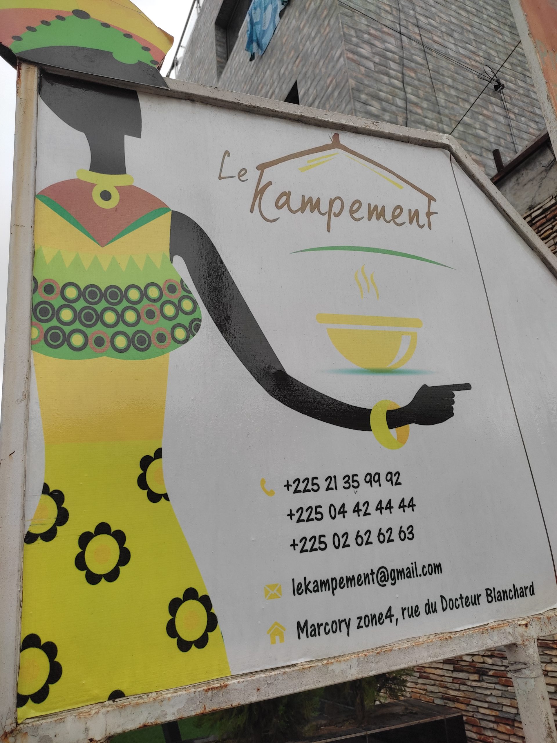Le kampement – Zone 4