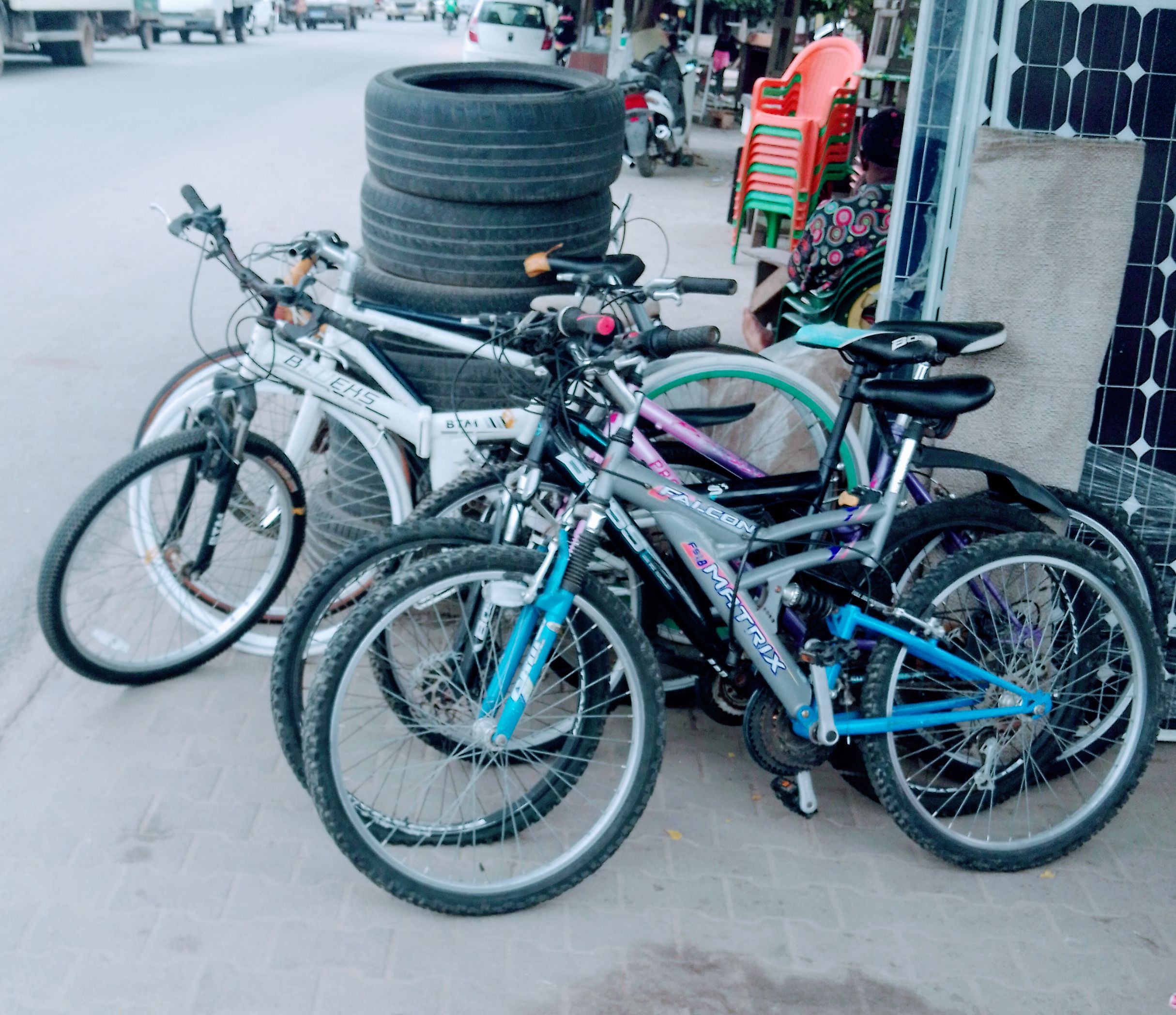 Garage vélo chez Souley