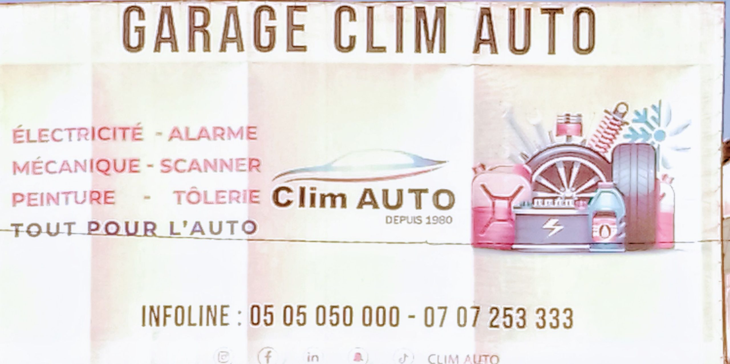 Garage clim auto