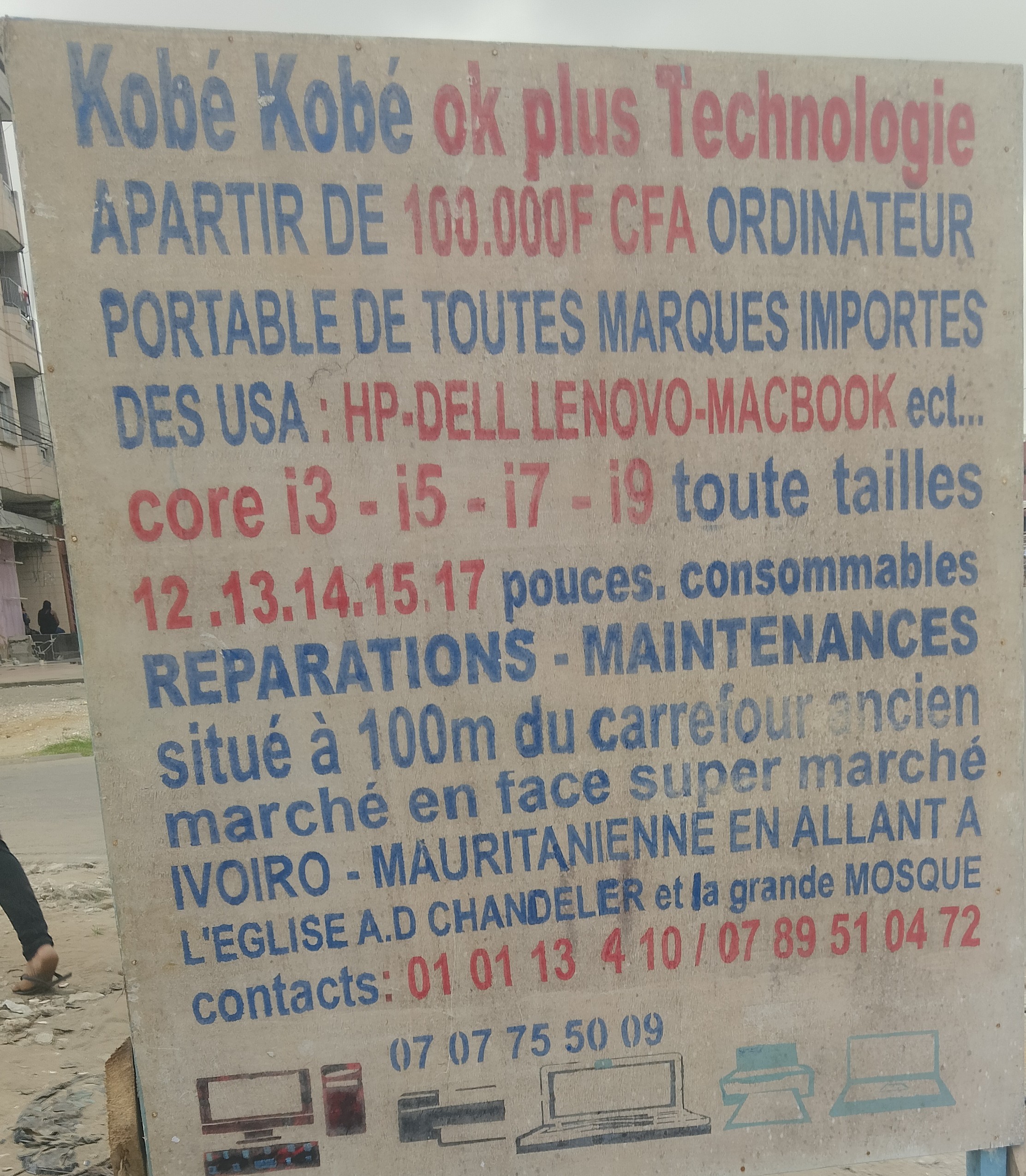 Kobé Kobé ok plus Technologie