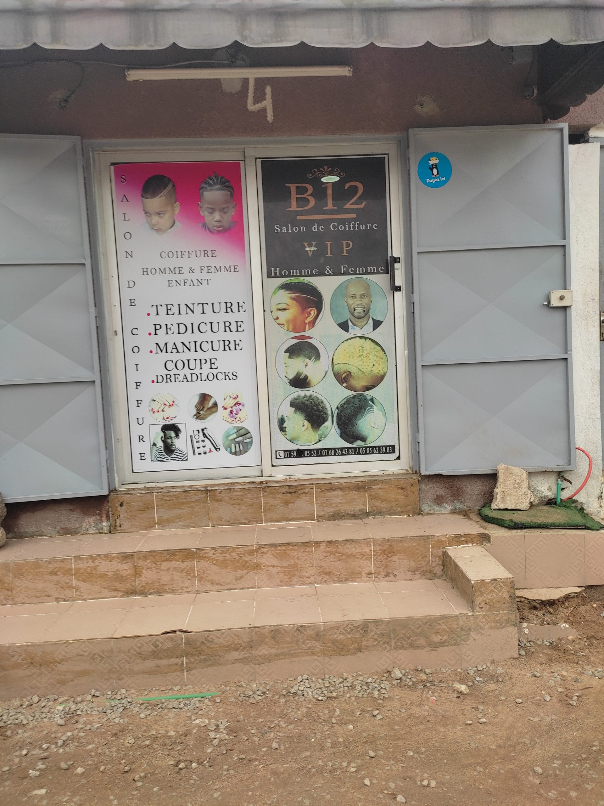 B12 – Salon de coiffure VIP