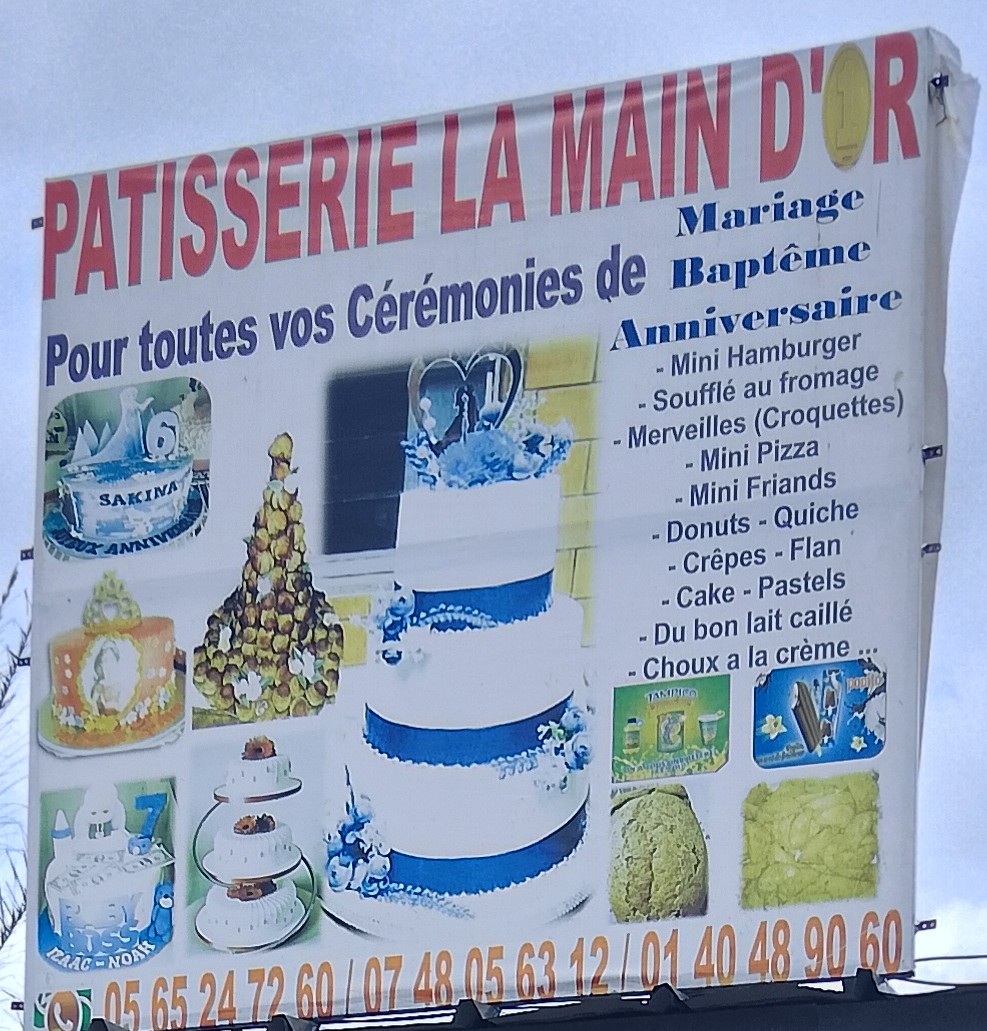PATISSERIE LA MAIN D'OR