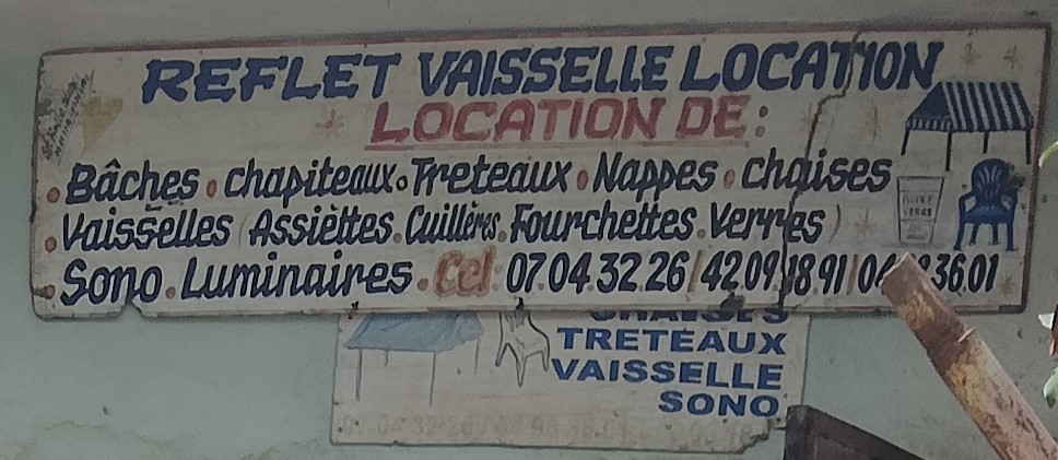 REFLET VAISSELLE LOCATION