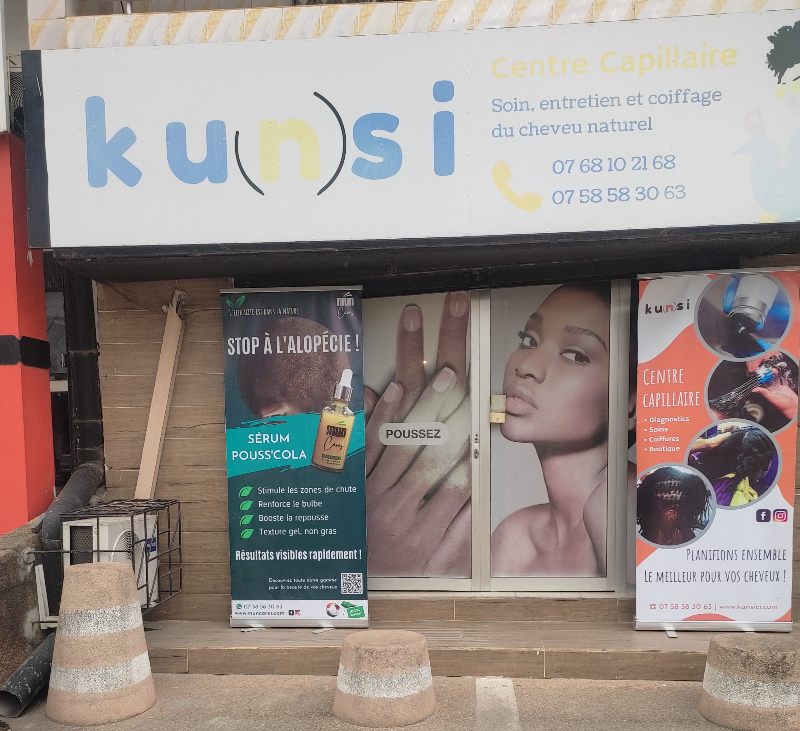 Kunsi – Centre capillaire à la Riviera Palmeraie