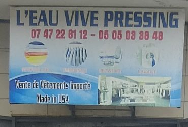 L'EAU VIVE PRESSING