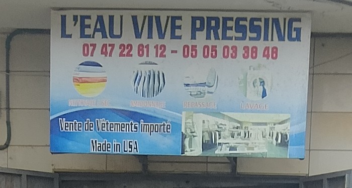 L'EAU VIVE PRESSING