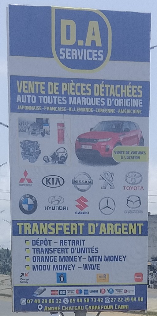 SERVICE VENTE DE PIÈCES DÉTACHÉES