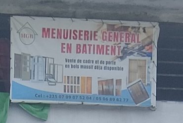 MENUISERIE GENERAL
