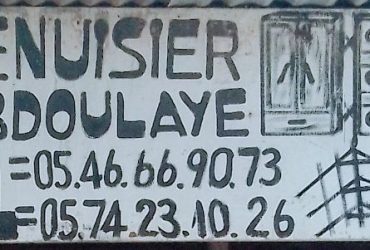 Menuiserie Abdoulaye