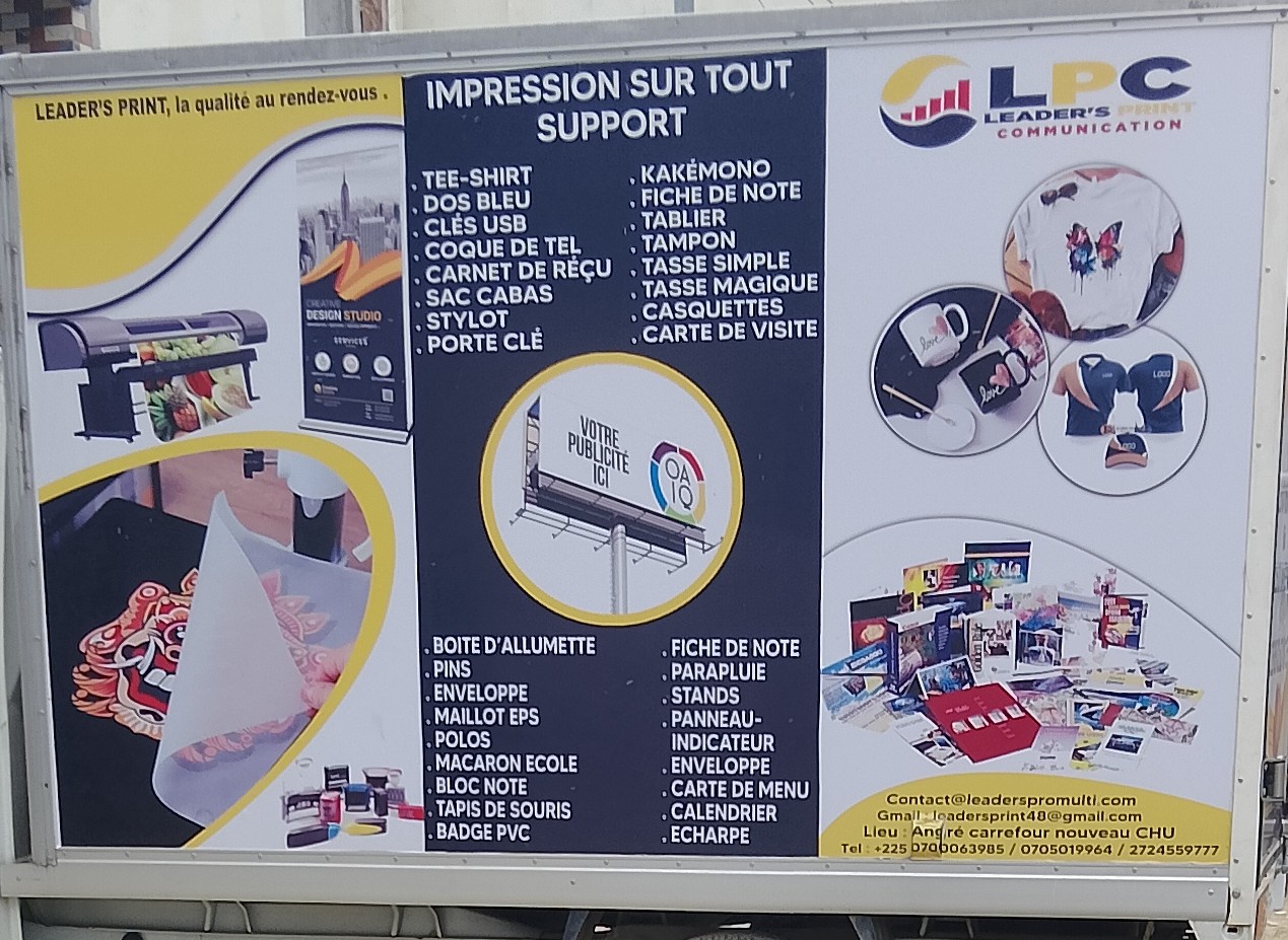 IMPRIMERIE Sérigraphie calligraphie