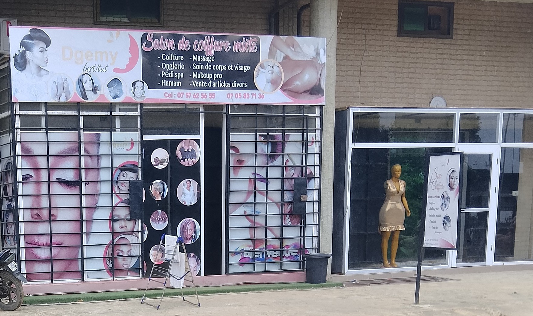 Salon de coiffure mixte
