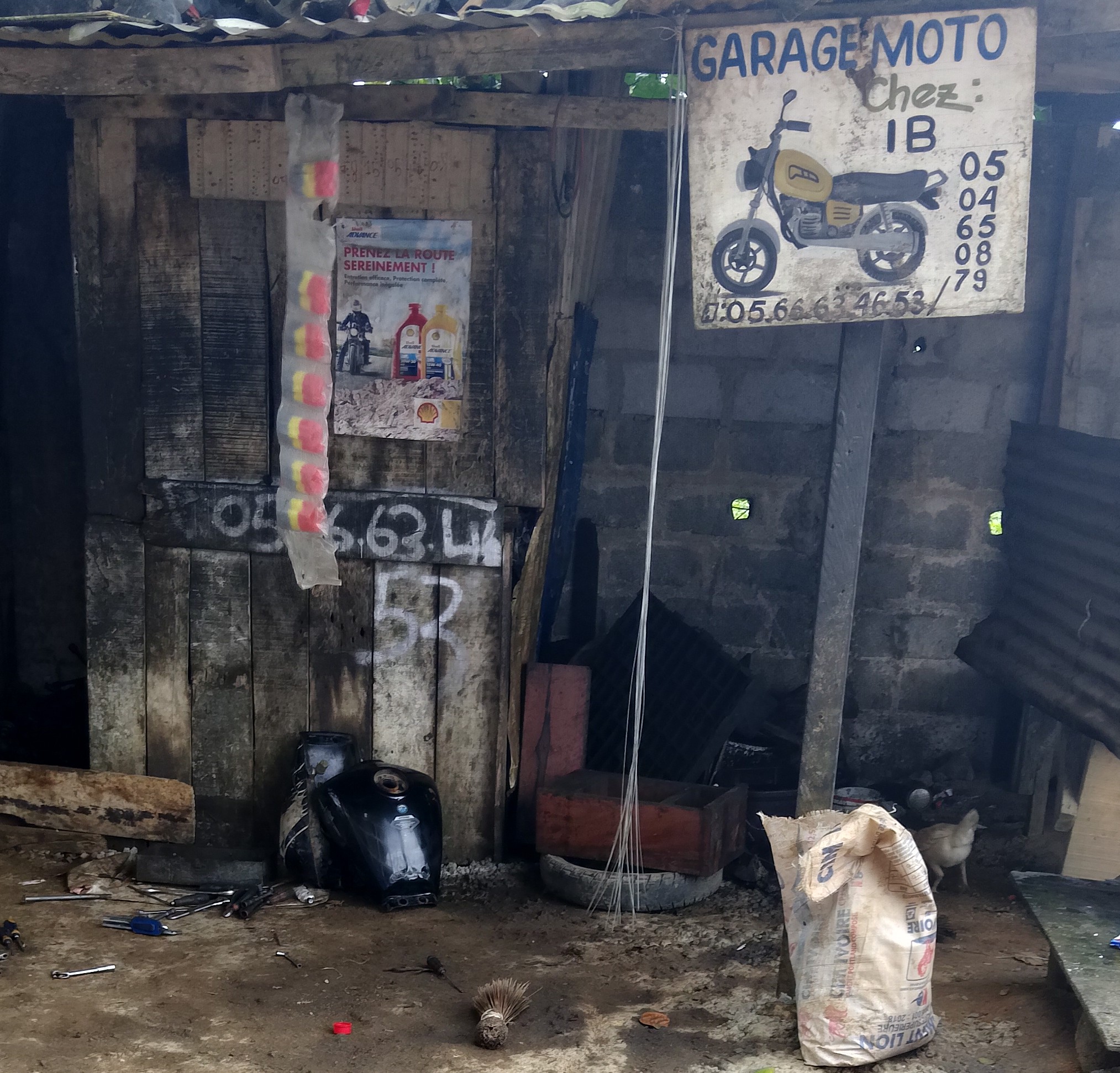 GARAGE MOTO Chez IB