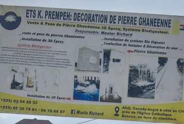 ETS K. PREMPEH: DECORATION DE PIERRE GHANEENNE
