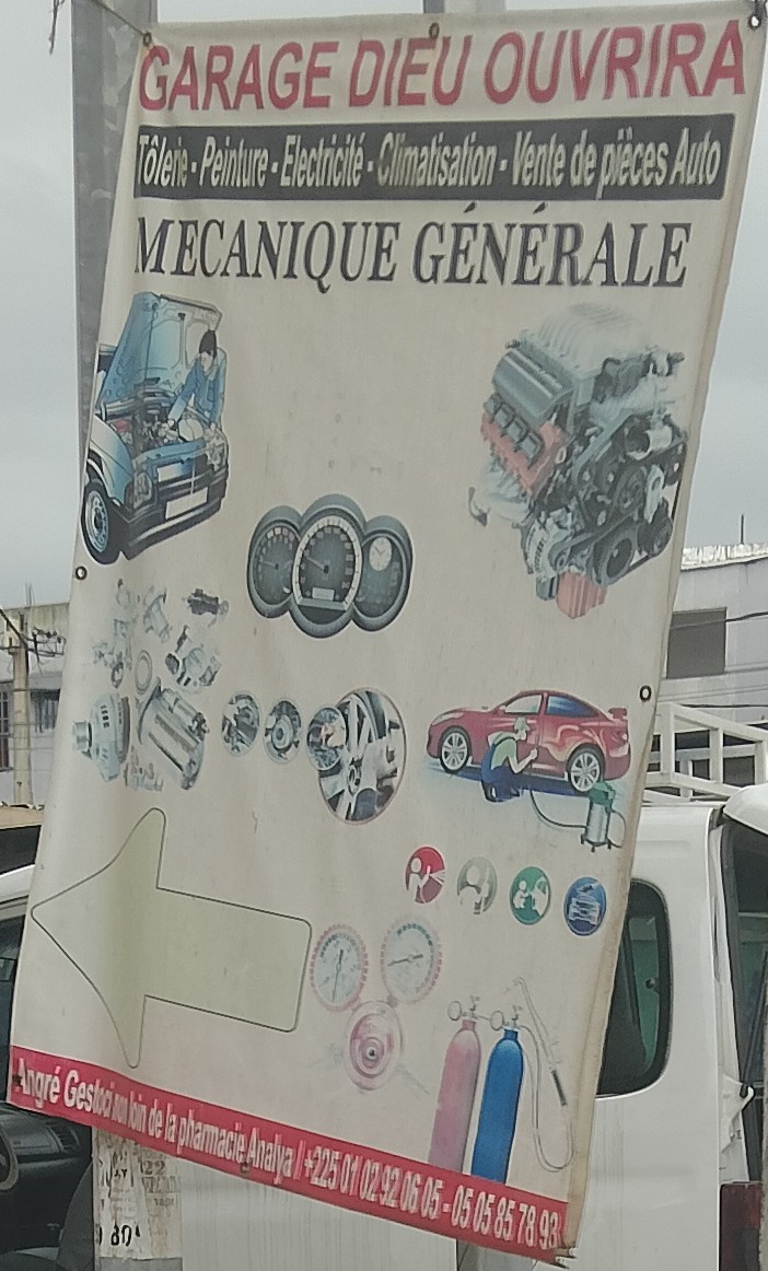 GARAGE DIEU OUVRIRA