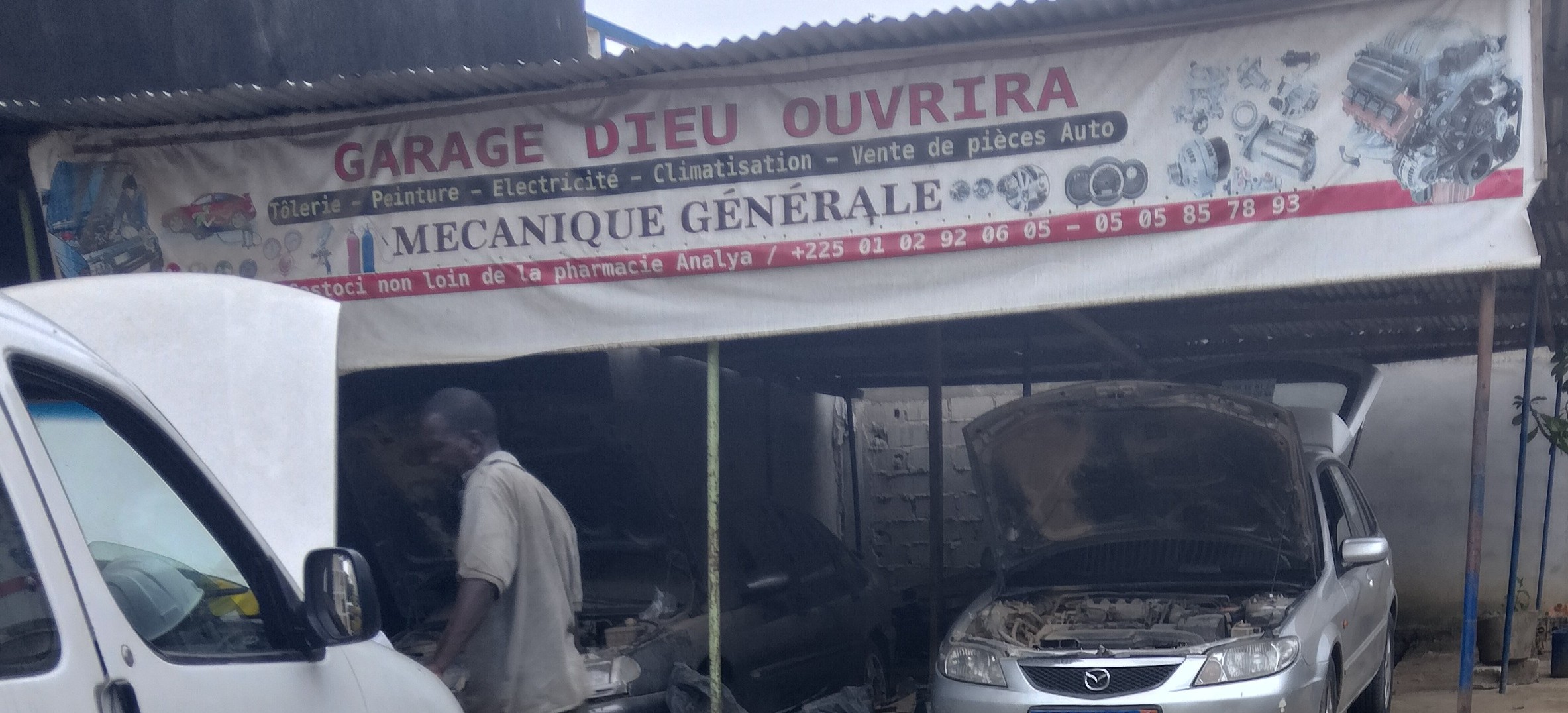 GARAGE DIEU OUVRIRA