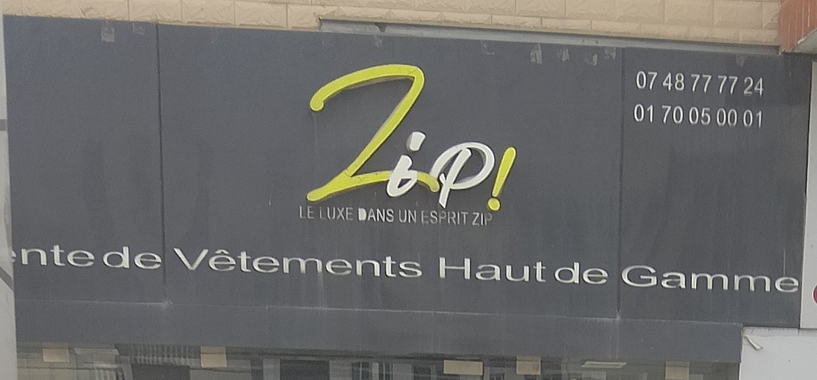 Zip LE LUXE DANS UN ESPRIT ZIP.