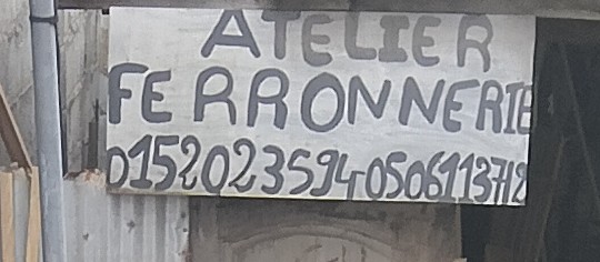ATELIER  FERRONNERIE